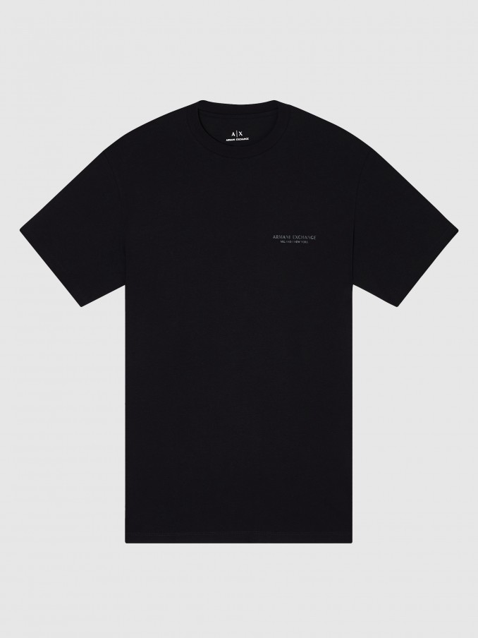 T-Shirt Man Black Armani Exchange