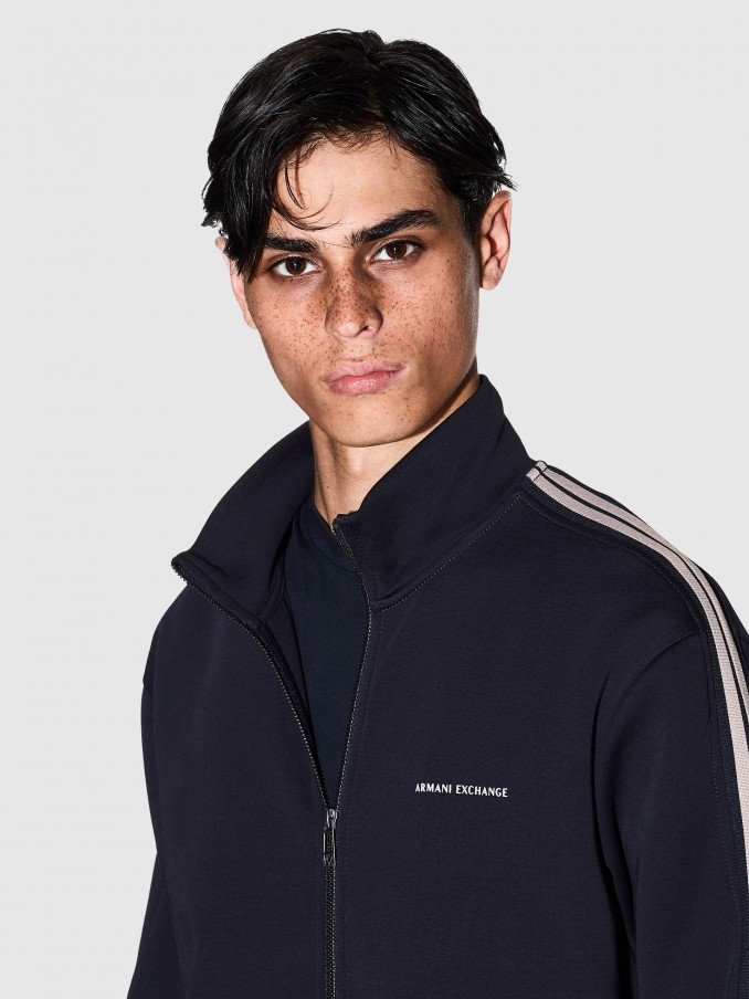 Jacket Man Navy Blue Armani Exchange