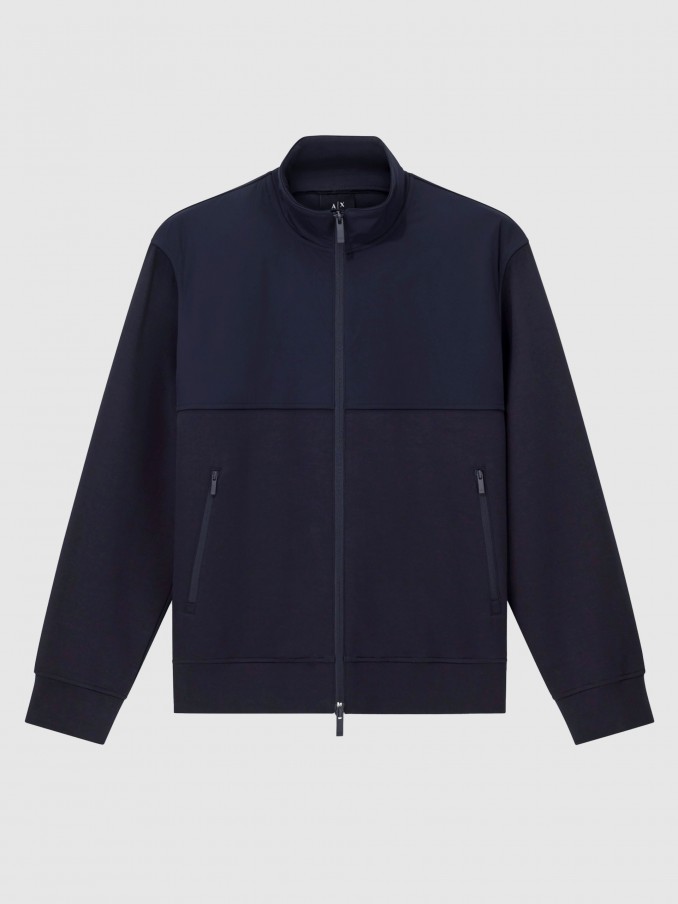 Jacket Man Navy Blue Armani Exchange