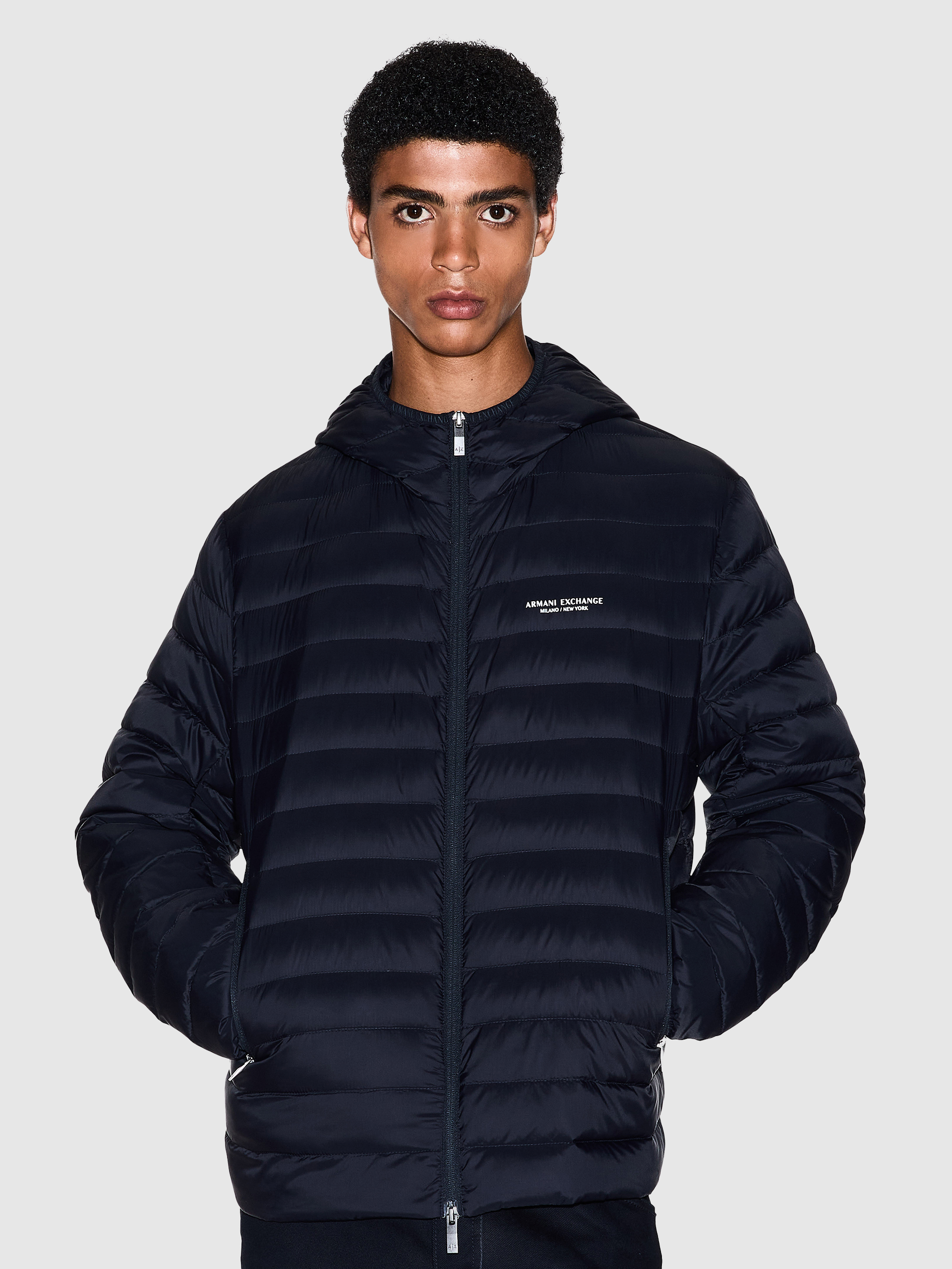 Jacket Man Navy Blue Armani Exchange