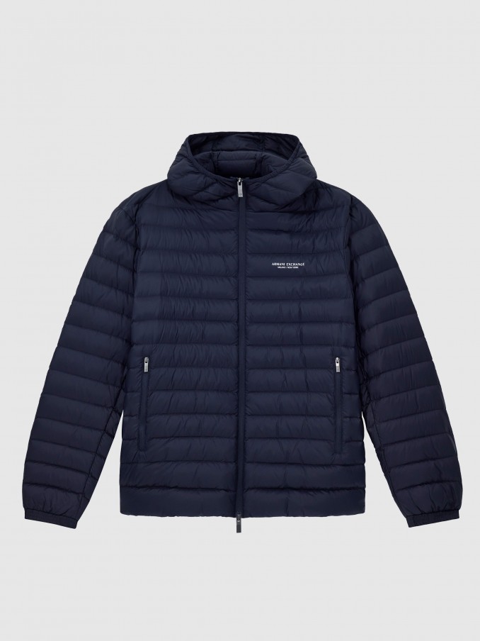 Jacket Man Navy Blue Armani Exchange