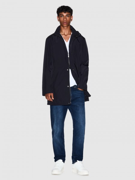 Parka Man Navy Blue Armani Exchange Parka Man Navy Blue Armani Exchange