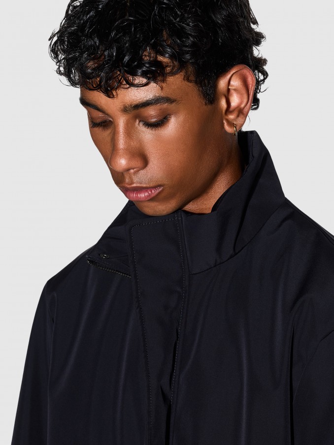 Parka Hombre Azul Marino Armani Exchange