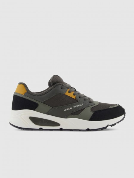 Sneakers Man Grey Armani Exchange