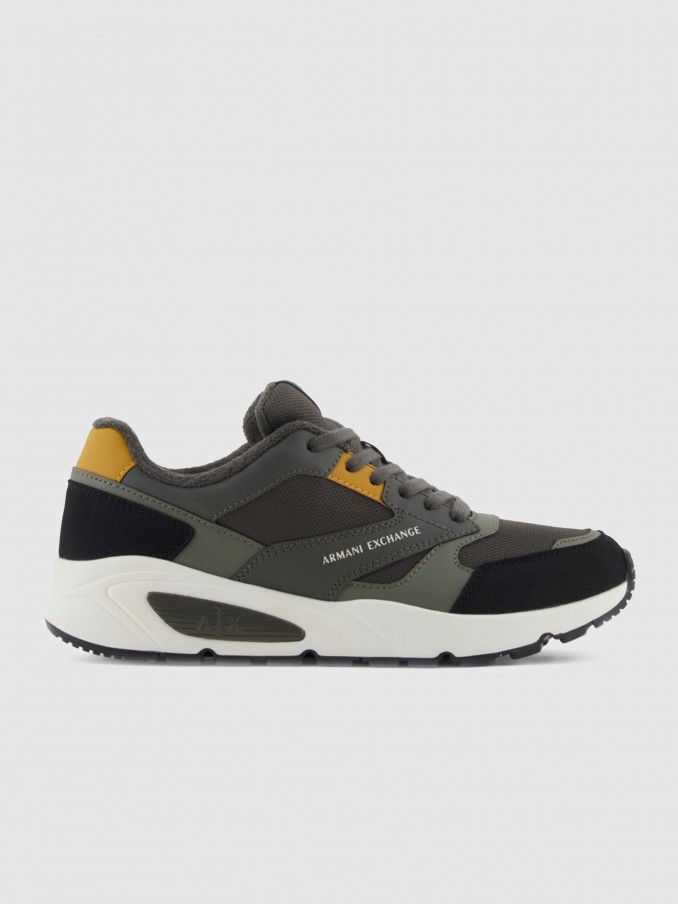 Sneakers Man Grey Armani Exchange
