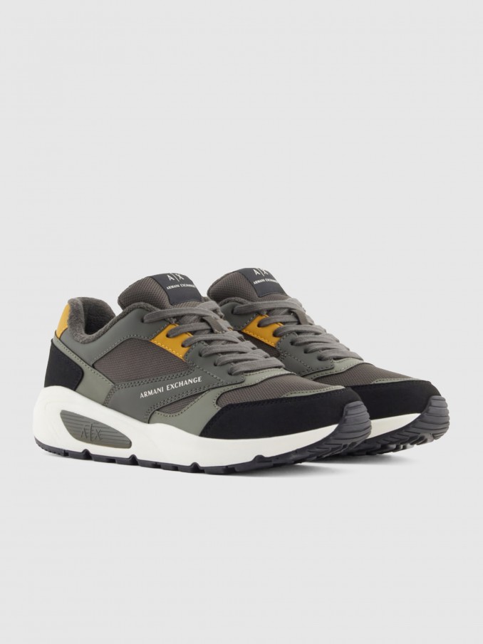 Sneakers Man Grey Armani Exchange
