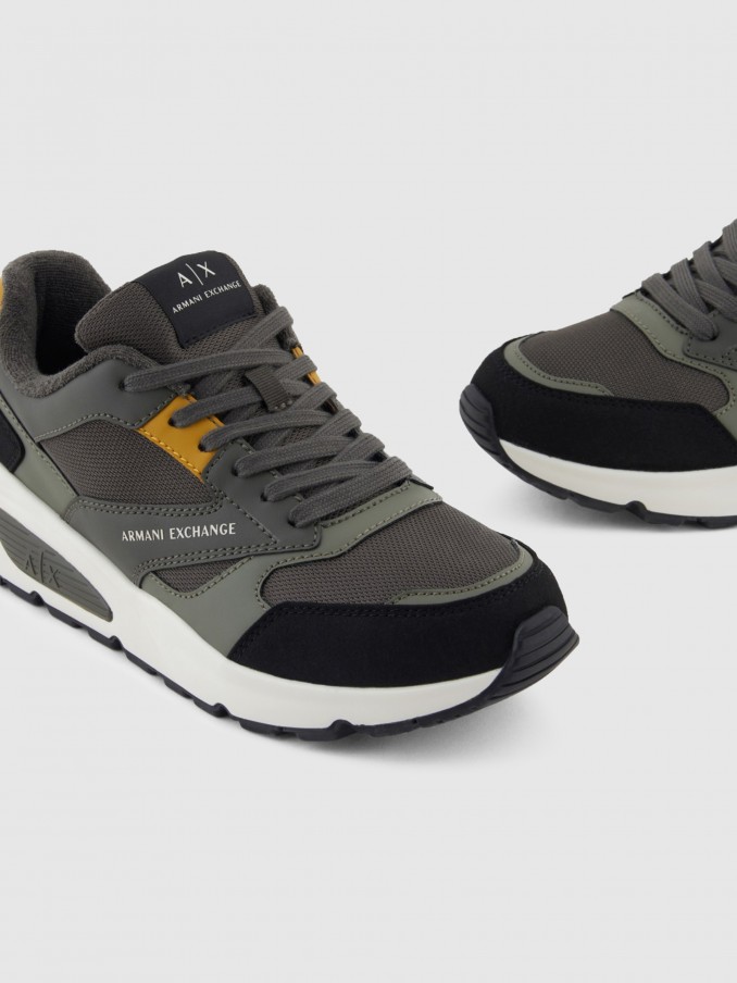 Tenis Hombre Gris Armani Exchange