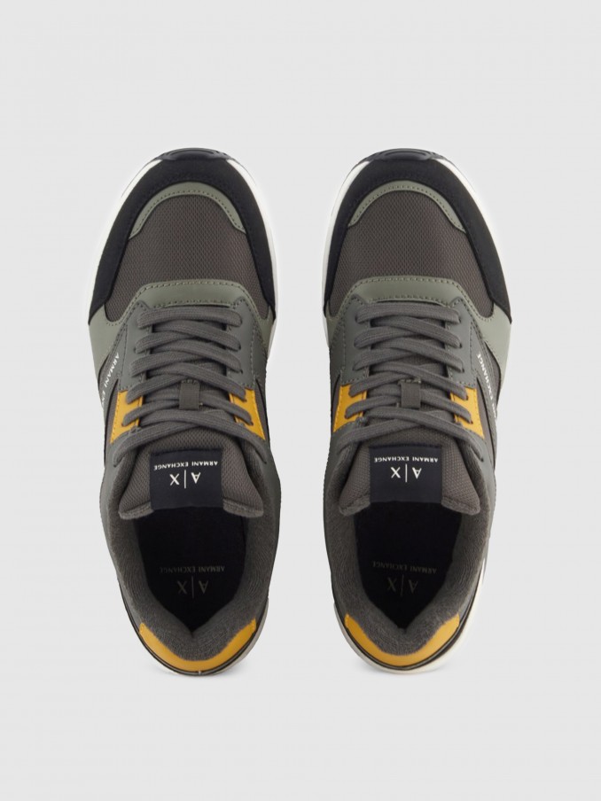 Tenis Hombre Gris Armani Exchange