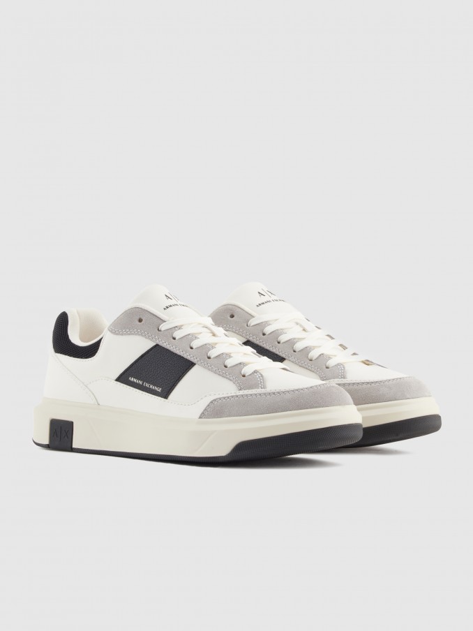 Sneakers Man White Armani Exchange