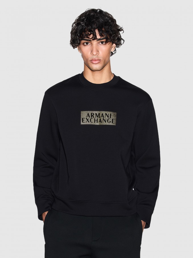 Jersey Hombre Negro Armani Exchange