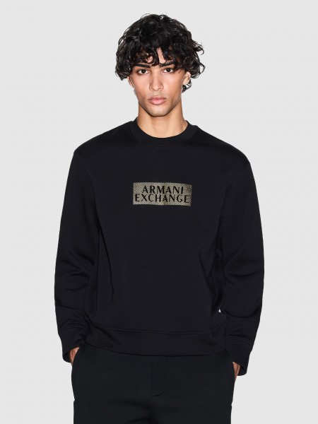 Jersey Hombre Negro Armani Exchange
