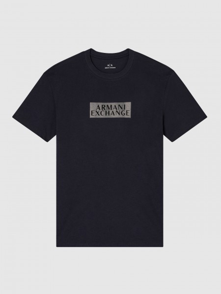 T-Shirt Man Black Armani Exchange