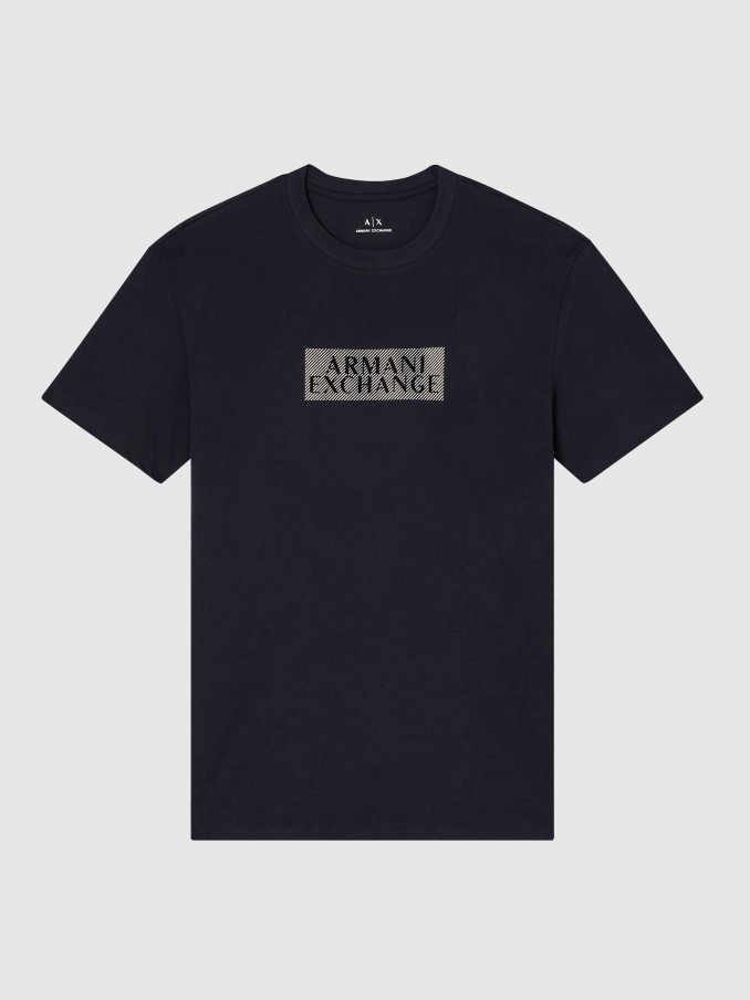 T-Shirt Man Black Armani Exchange