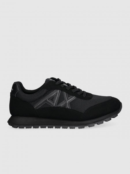 Tenis Hombre Negro Armani Exchange