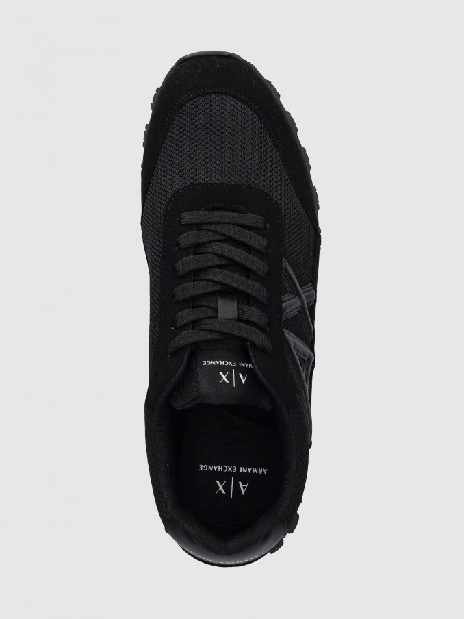 Sneakers Man Black Armani Exchange