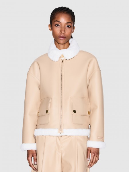 Chaqueta Mujer Beige Armani Exchange