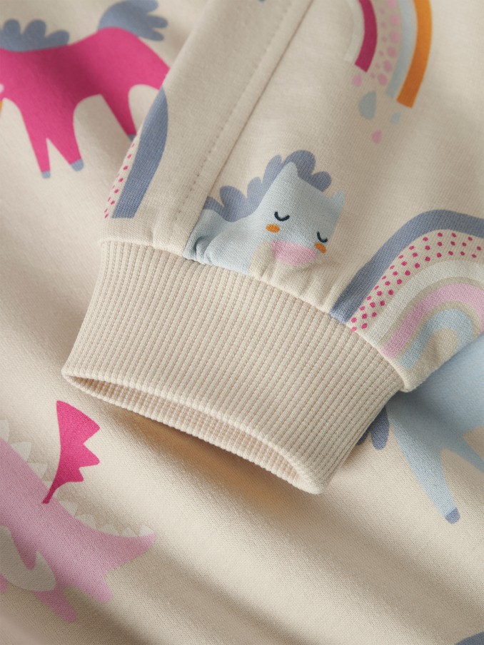 Pullover Girl Cream Name It