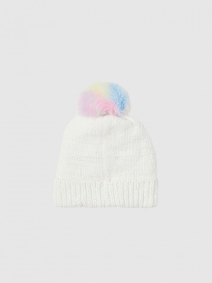 Beanie Girl White Name It