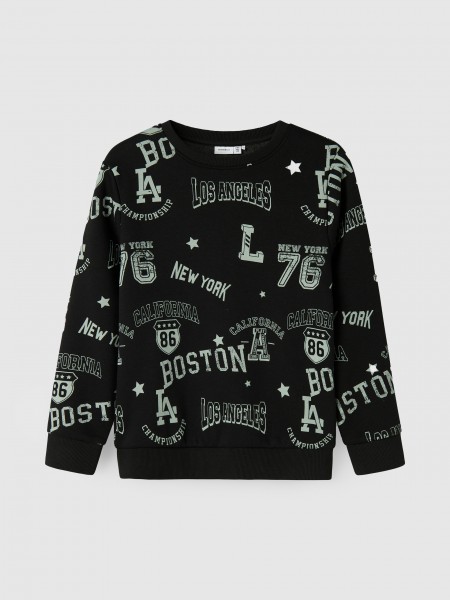 Pullover Boy Black Name It