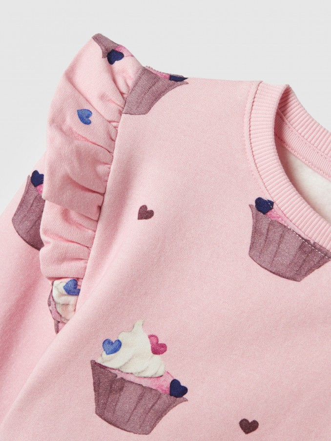 Pullover Girl Rose Name It