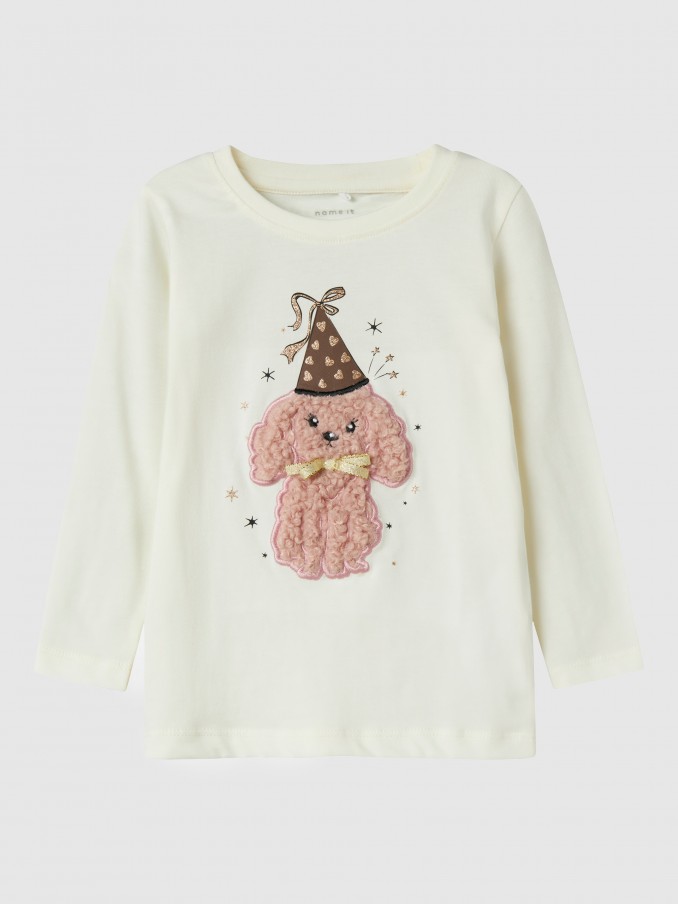 Pullover Girl White Name It