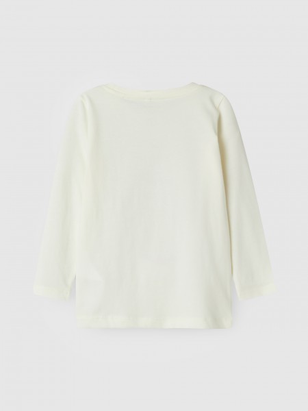 Pullover Girl White Name It