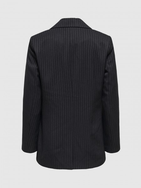 Blazer Mujer Negro Only