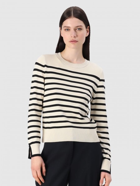 Pullover Woman Cream Only