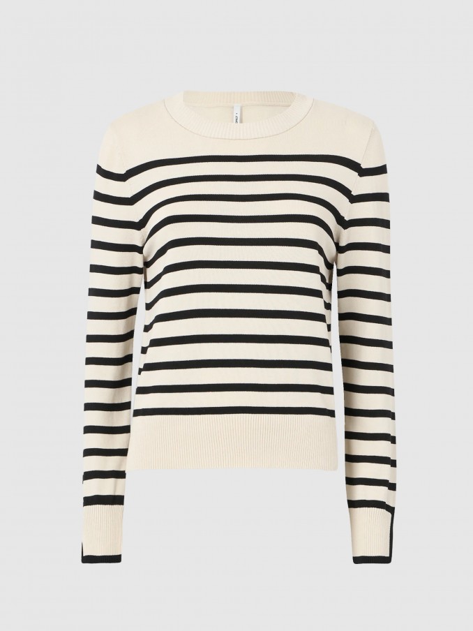 Pullover Woman Cream Only