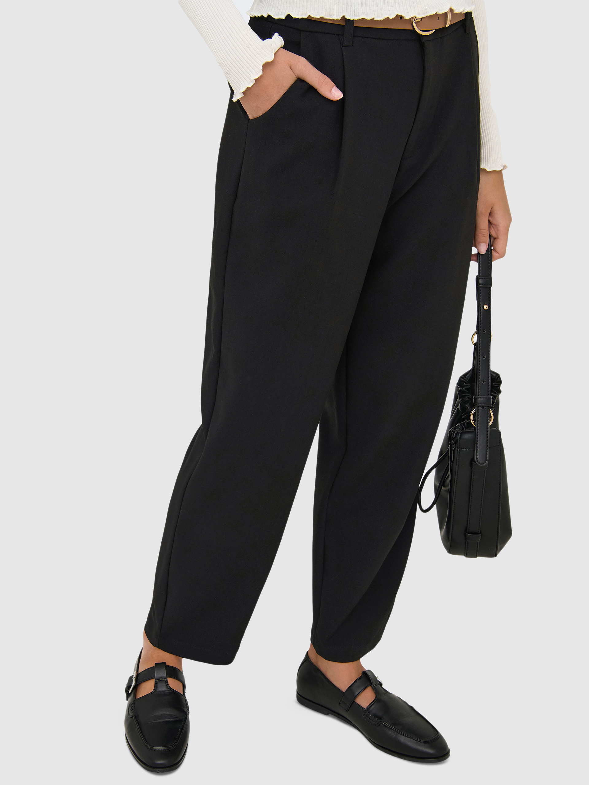Pantalones Mujer Negro Only