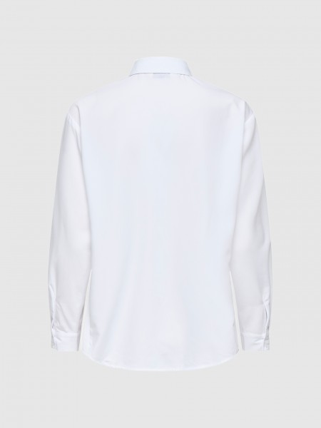 Camisa Mujer Blanco Only Camisa Mujer Blanco Only