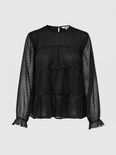 Blusa Mujer Negro Only