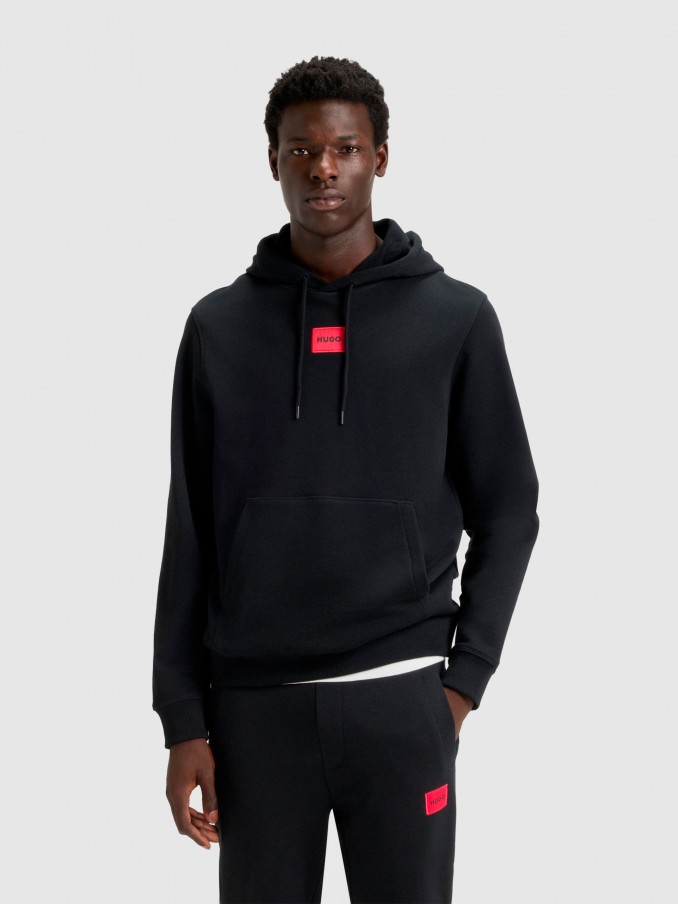 Jersey Hombre Negro Hugo Boss