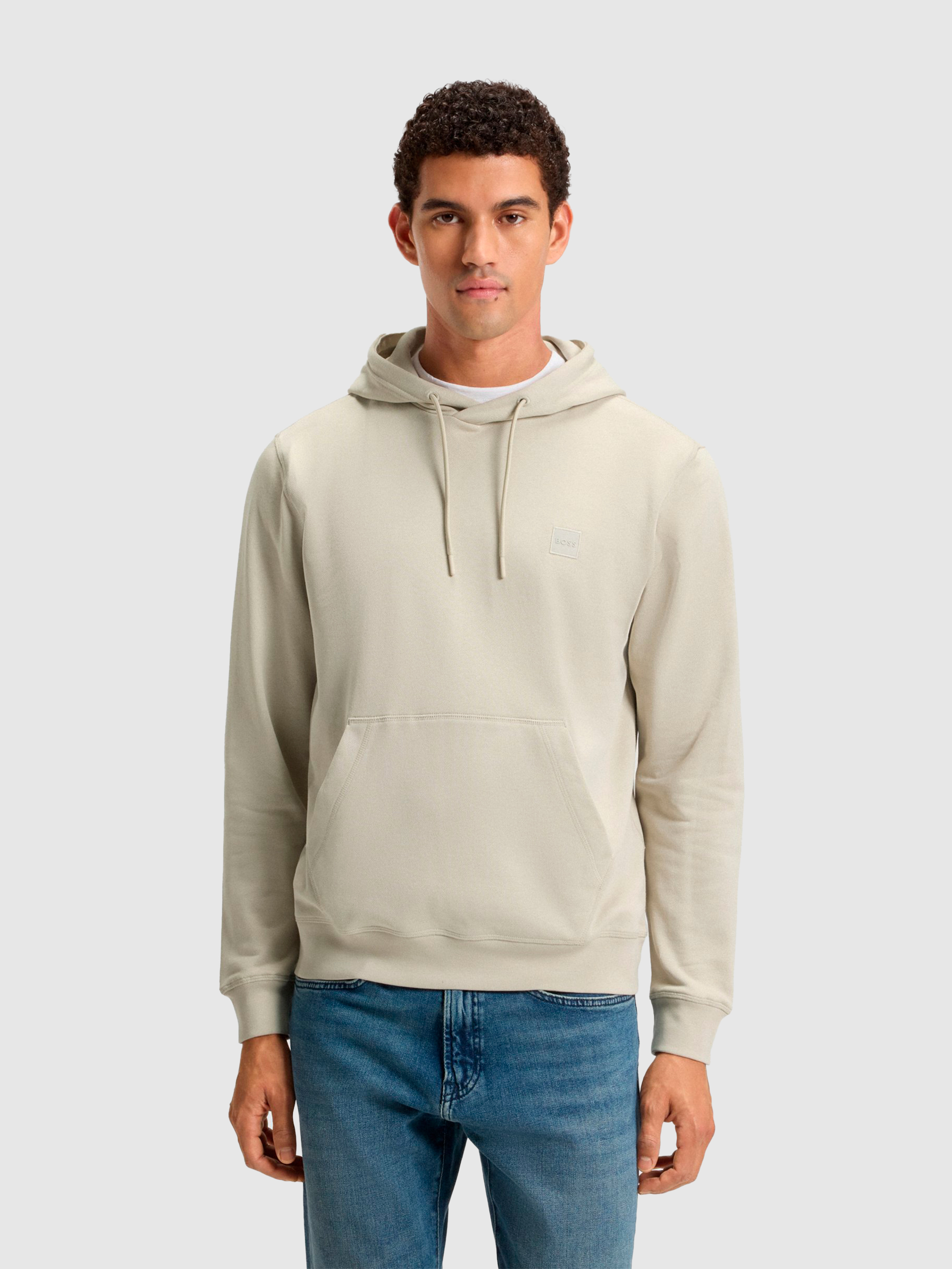 Jumper Man Cream Boss Orange
