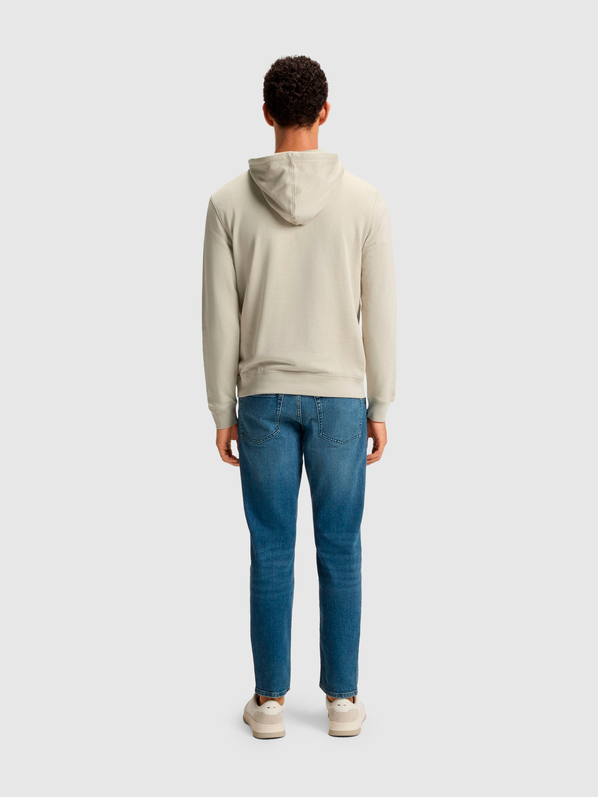 Jumper Man Cream Boss Orange