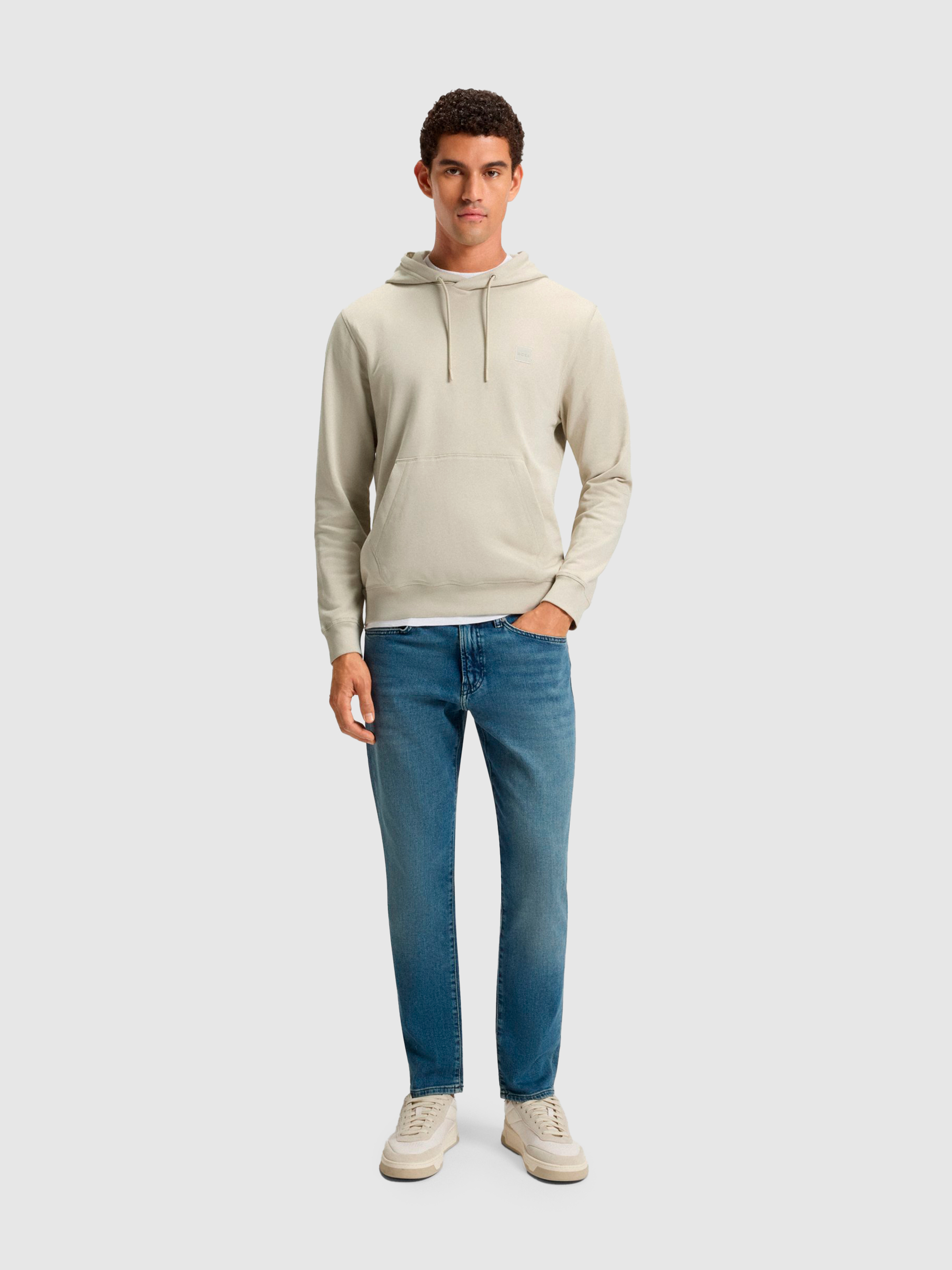 Jumper Man Cream Boss Orange