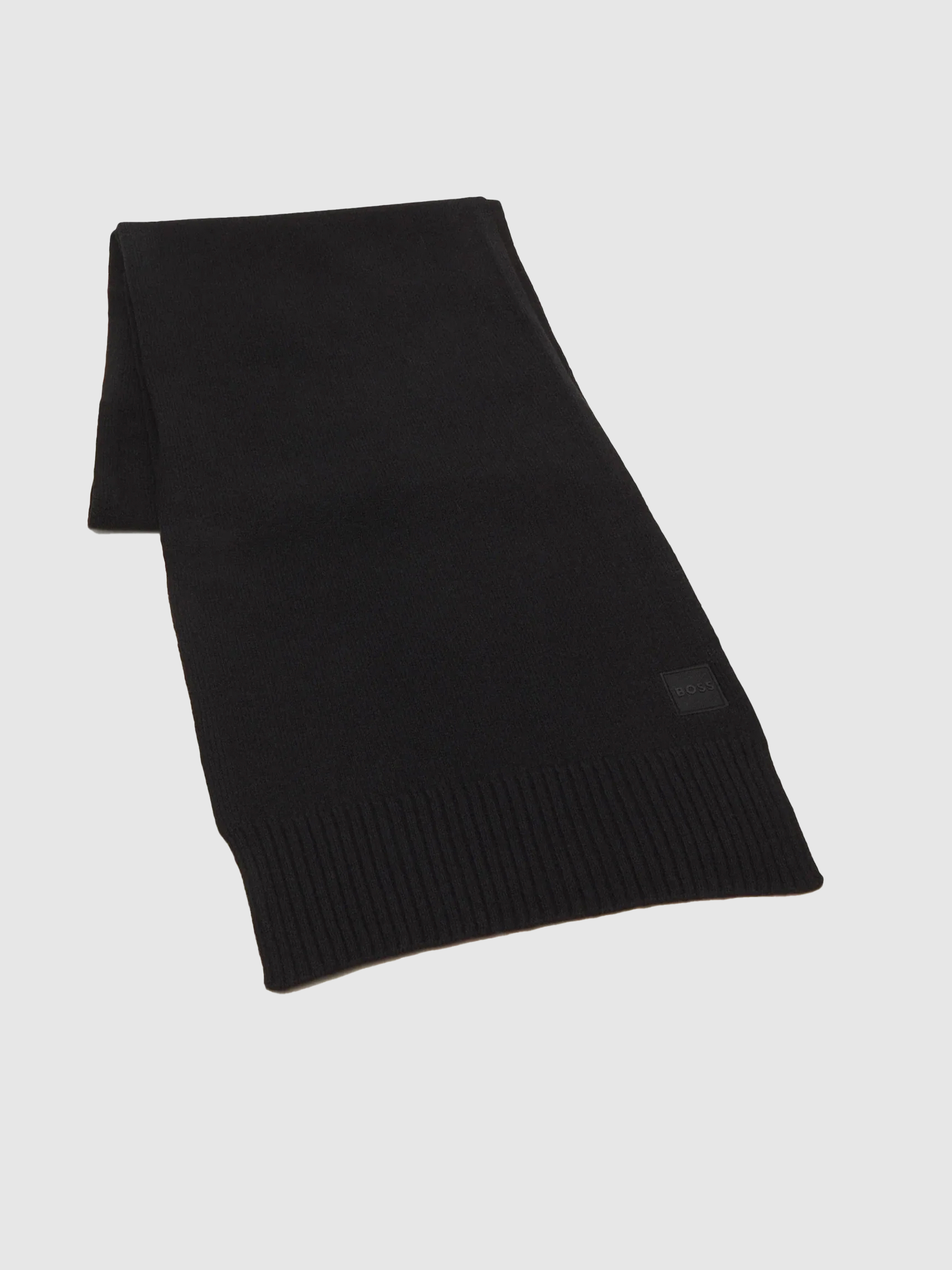 Scarves Man Black Boss Orange