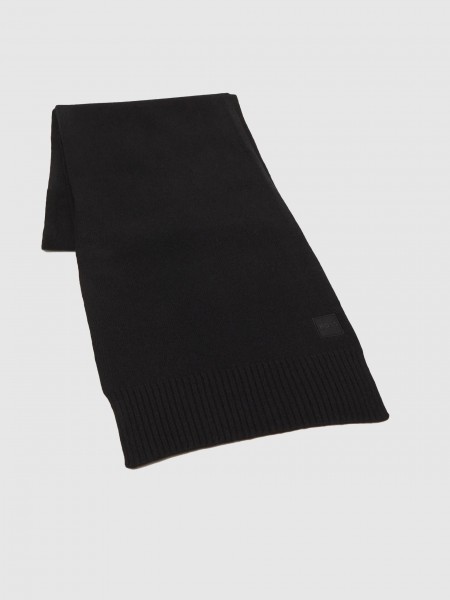 Bufandas Hombre Negro Boss Orange