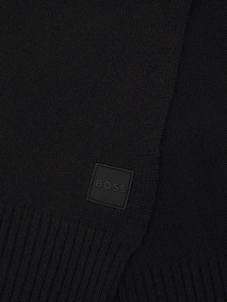 Bufandas Hombre Negro Boss Orange