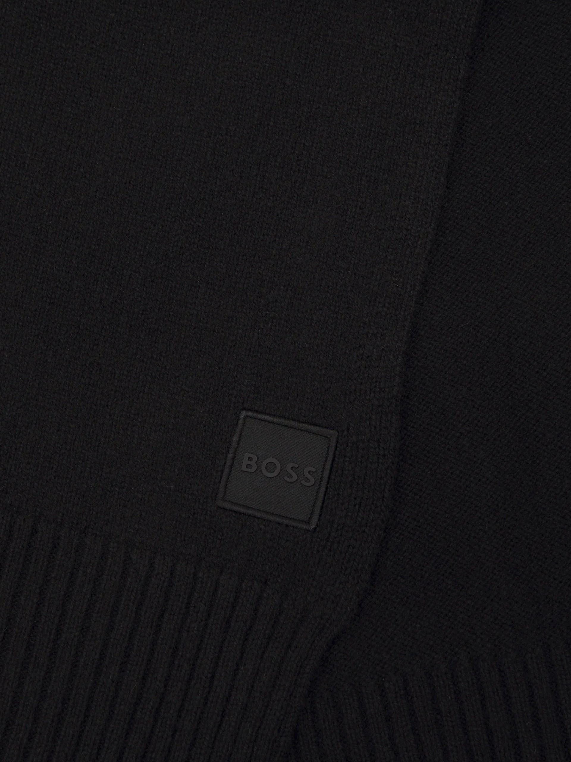 Scarves Man Black Boss Orange