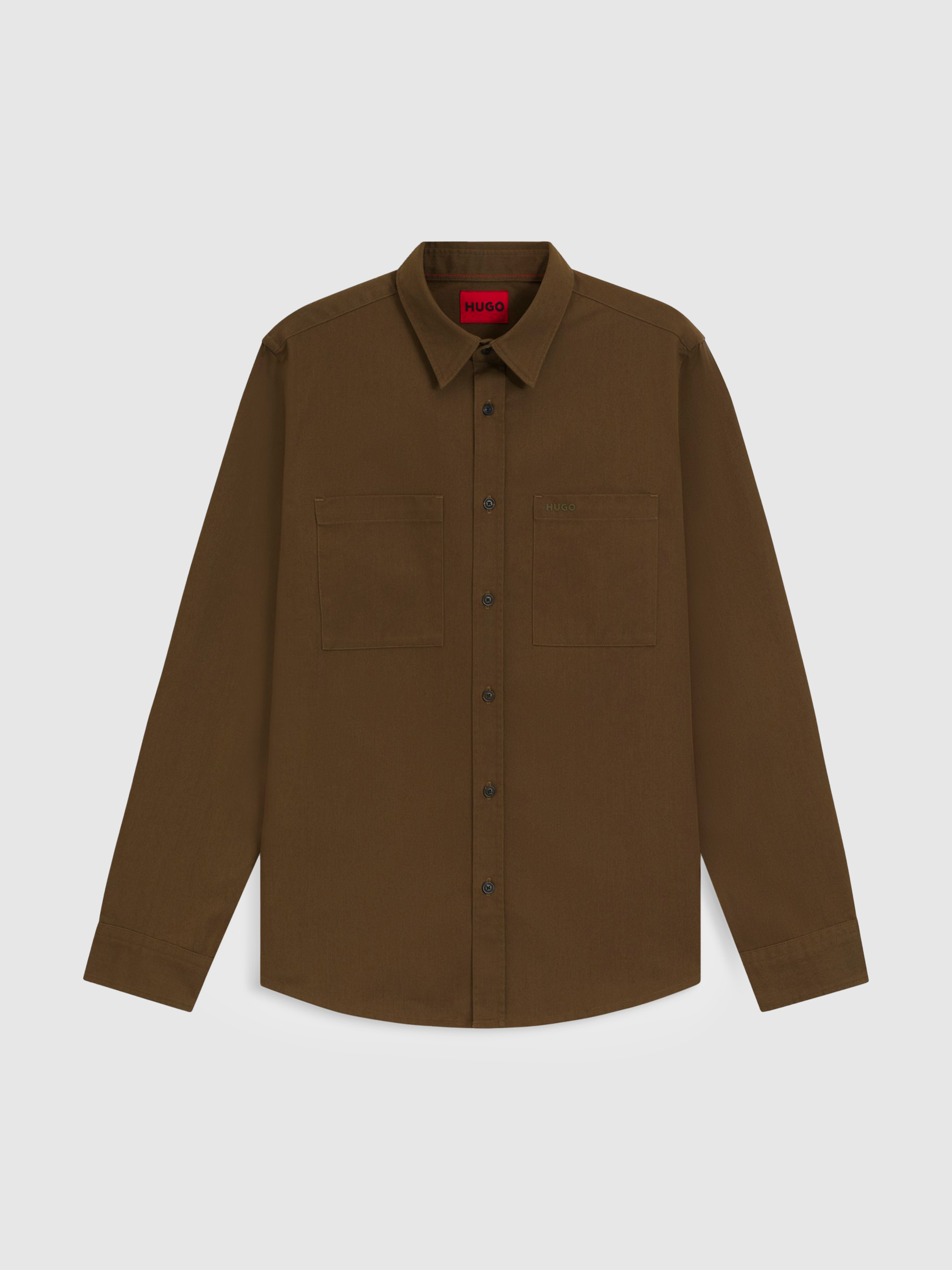 Camisa Hombre Verde Hugo Boss