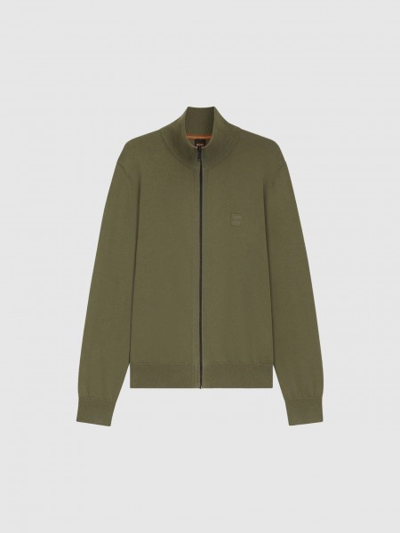 Jacket Man Green Boss Orange