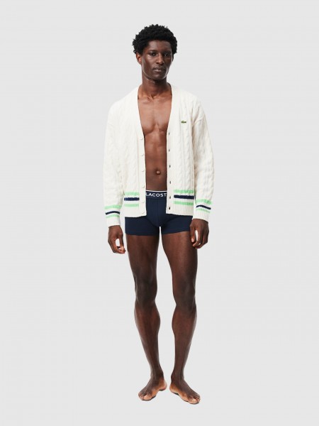 Calzoncillos Hombre Azul Marino Lacoste