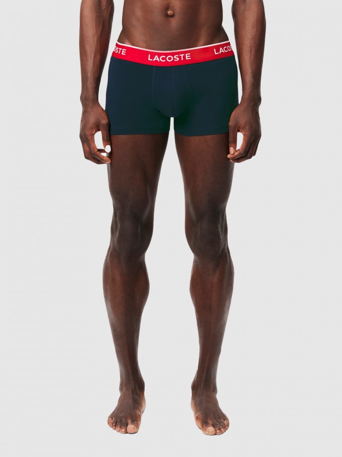 Calzoncillos Hombre Azul Marino Lacoste