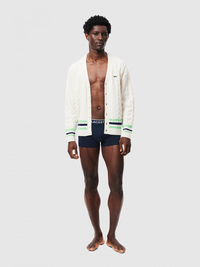 Calzoncillos Hombre Azul Marino Lacoste
