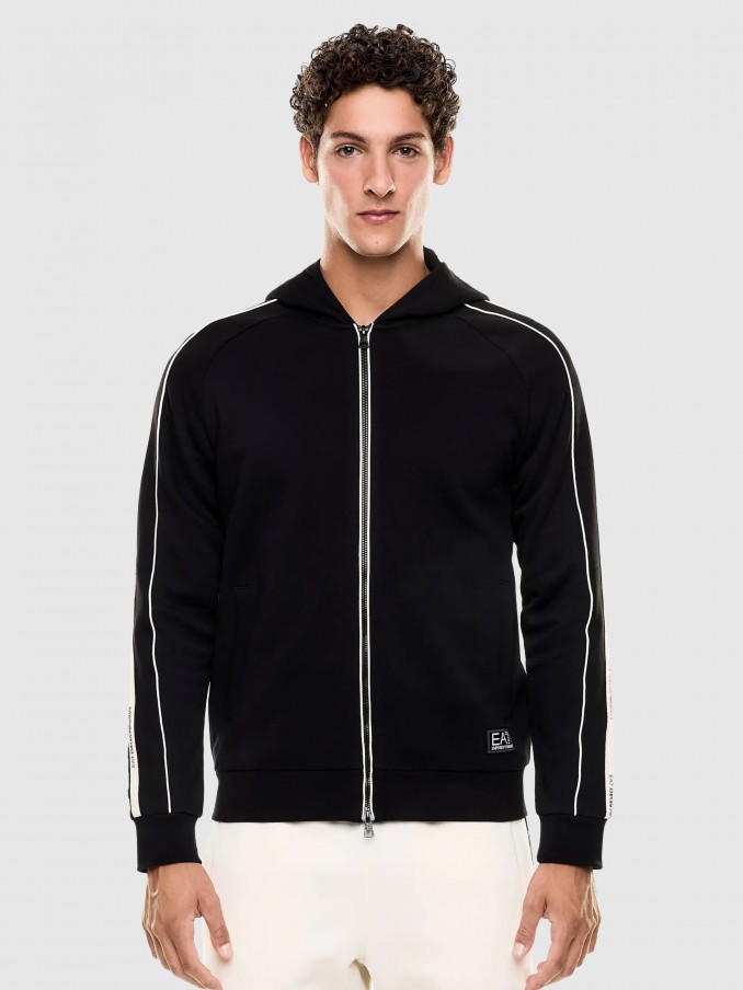 Chaqueta Hombre Negro Ea7 Emporio Armani