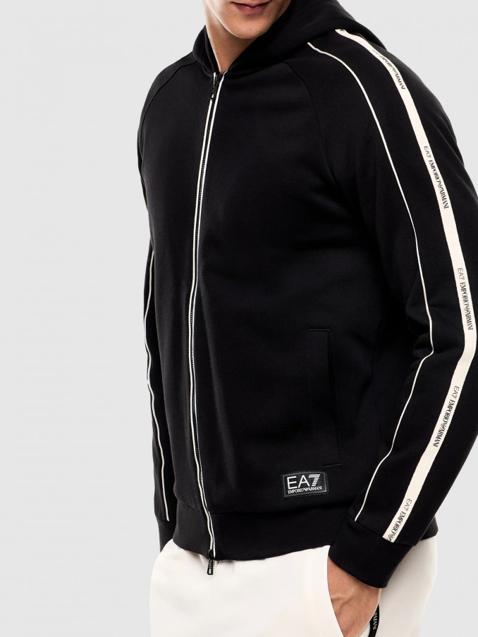 Chaqueta Hombre Negro Ea7 Emporio Armani