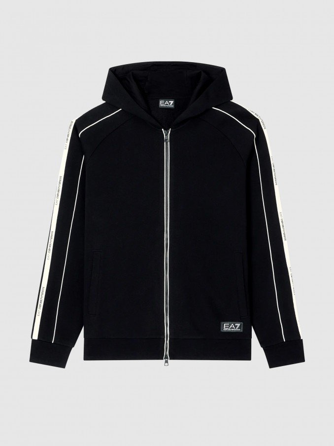 Chaqueta Hombre Negro Ea7 Emporio Armani