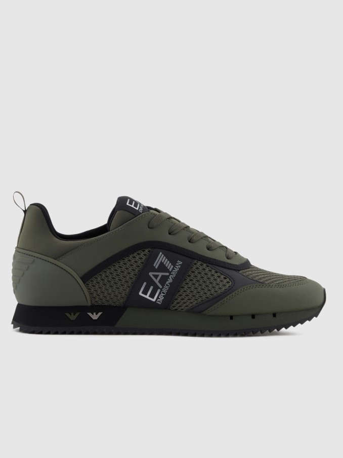 Sneakers Man Green Ea7 Emporio Armani