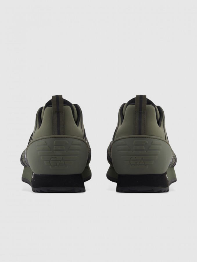 Sneakers Man Green Ea7 Emporio Armani